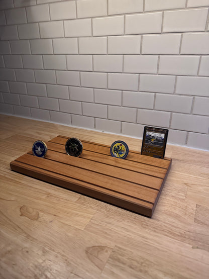 Desktop Challenge Coin Holder